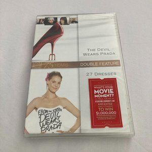 NWT: DVD - double feature Devil Wears Prada and 27 Dresses